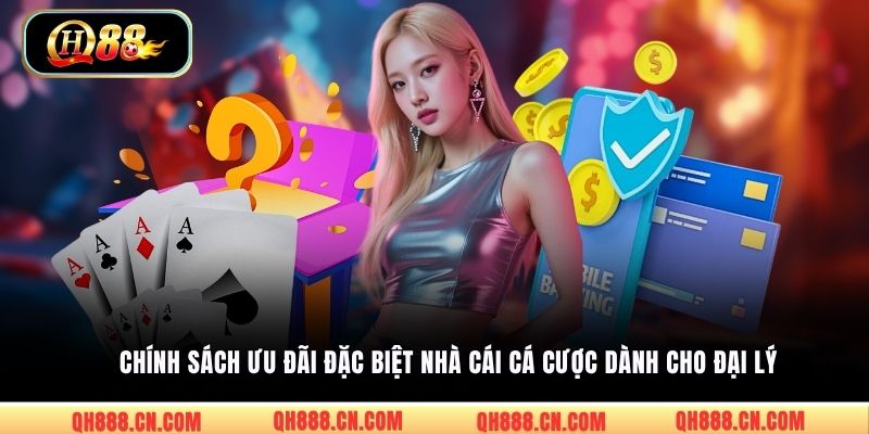 Chính sách ưu đãi đặc biệt nhà cái cá cược dành cho đại lý