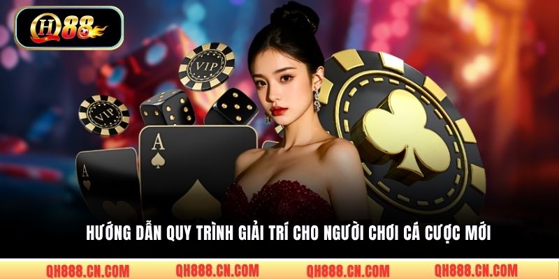 Hướng dẫn quy trình giải trí cho người chơi cá cược mới